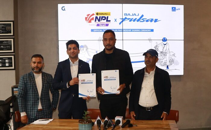 एनपीएलमा पल्सर बाइक पुरस्कार